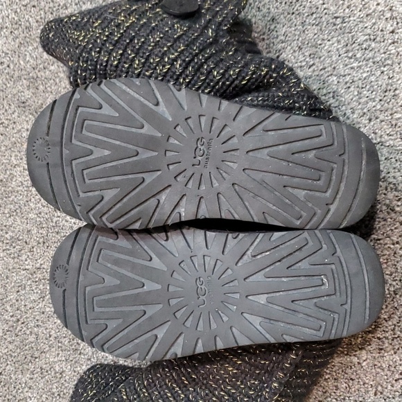 Ugg Australia Women 1876 Sweater Cardi 3 buttons Boots shoes sz 6 - Picture 9 of 10